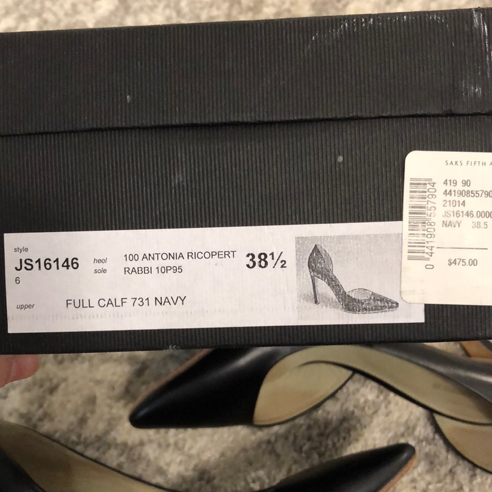 Jil Sander | Navy Heels - Picture 8 of 9